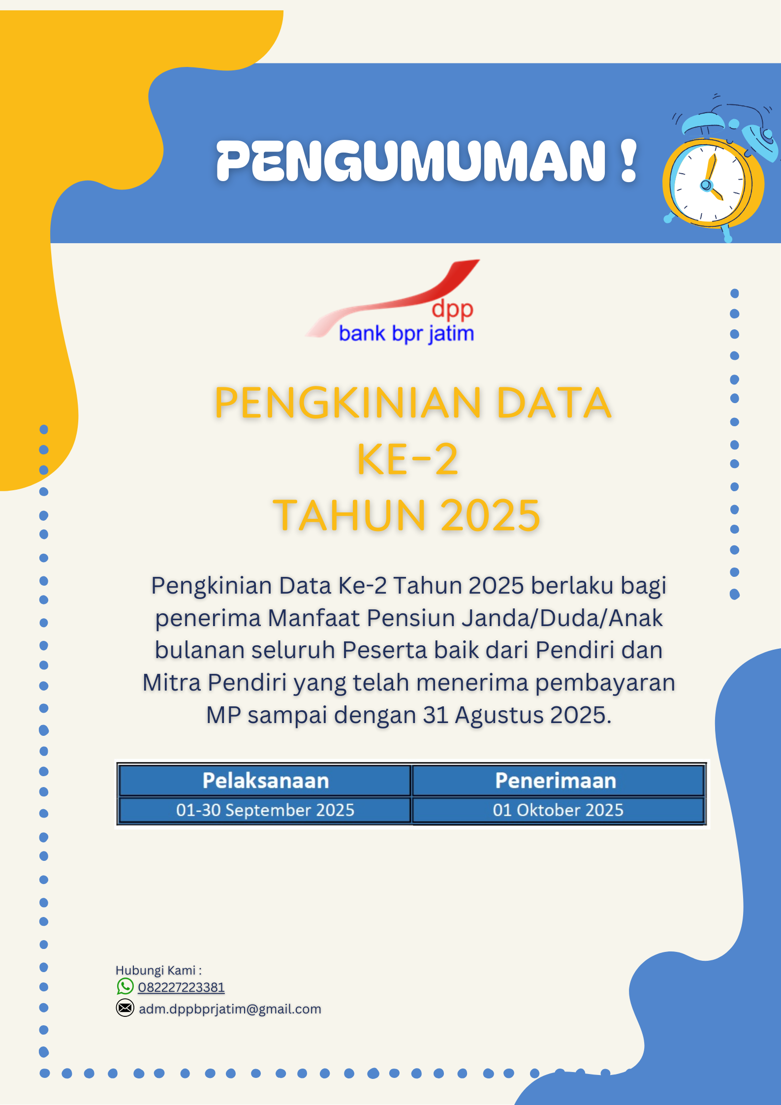 pengkinian data